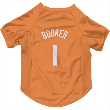 Orange Phoenix Suns Devin Booker   Dog & Cat Pet Jersey